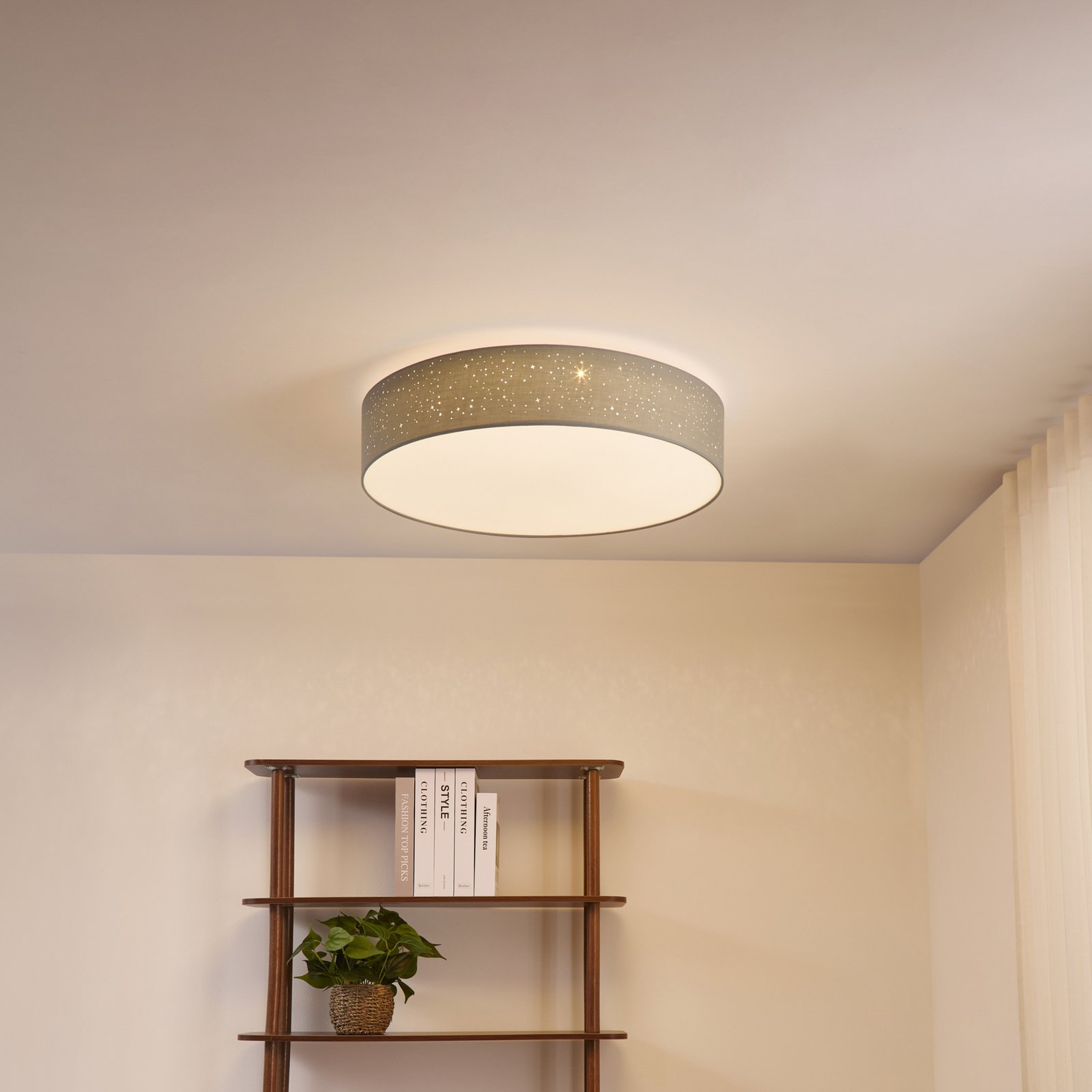 Ellamina LED Taklampe Ø60 Light Grey - Lindby