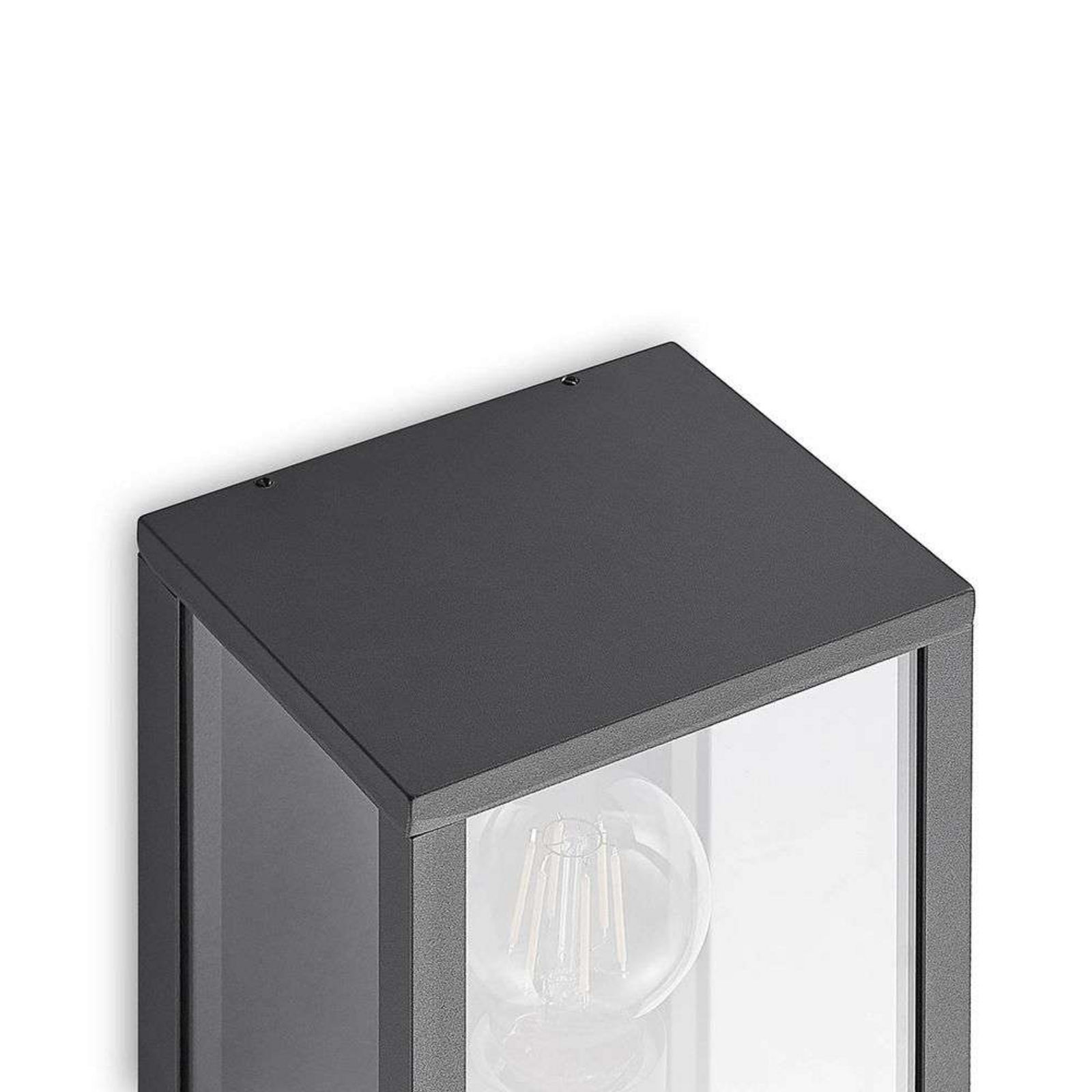 Peldar Utomhus Vägglampa Dark Grey - Lindby