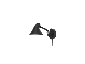 NJP Box LED Vegglampe 2700K Short Black - Louis Poulsen