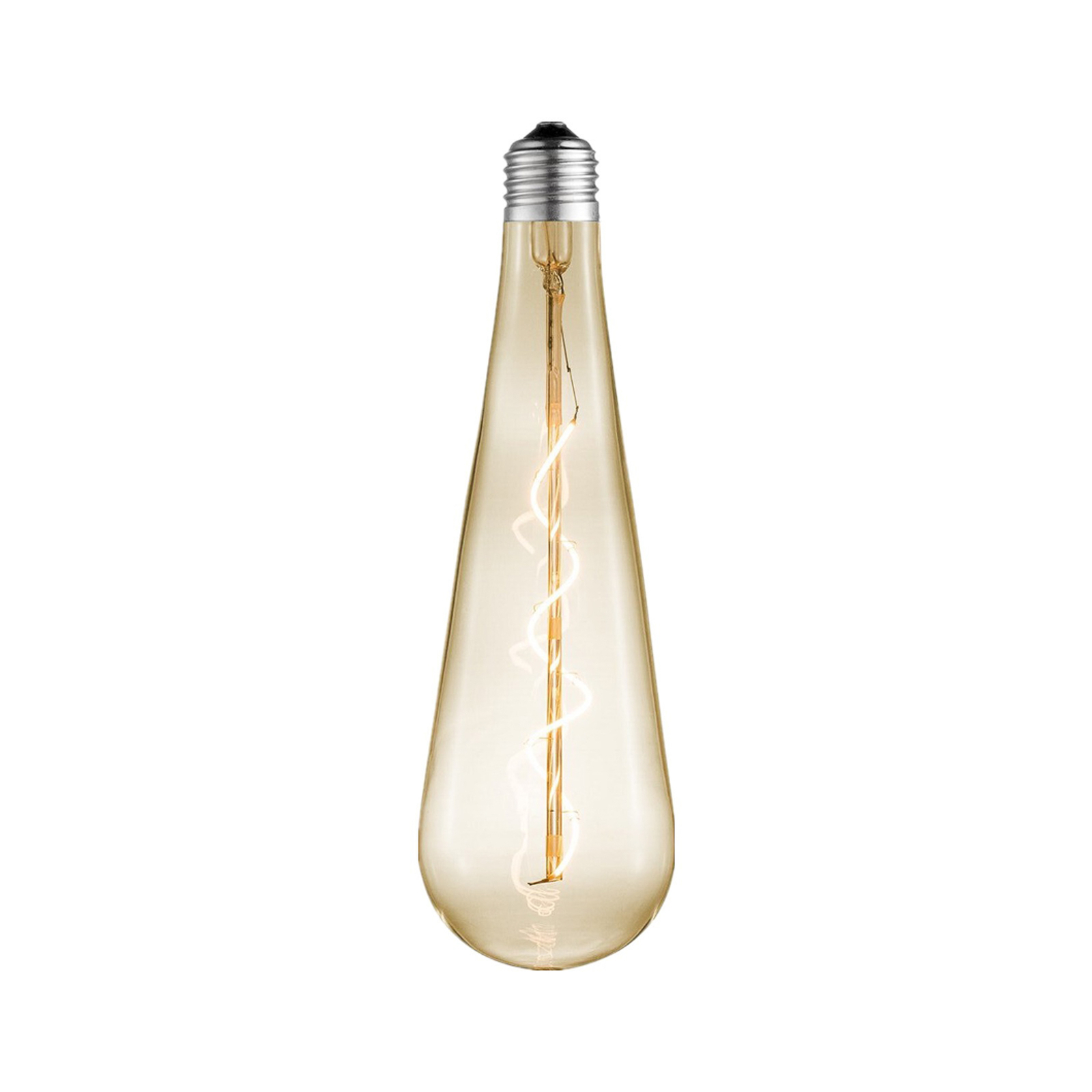 Lucande ampoule LED E27 Ø 9 cm 4 W 2 700 K ambrée