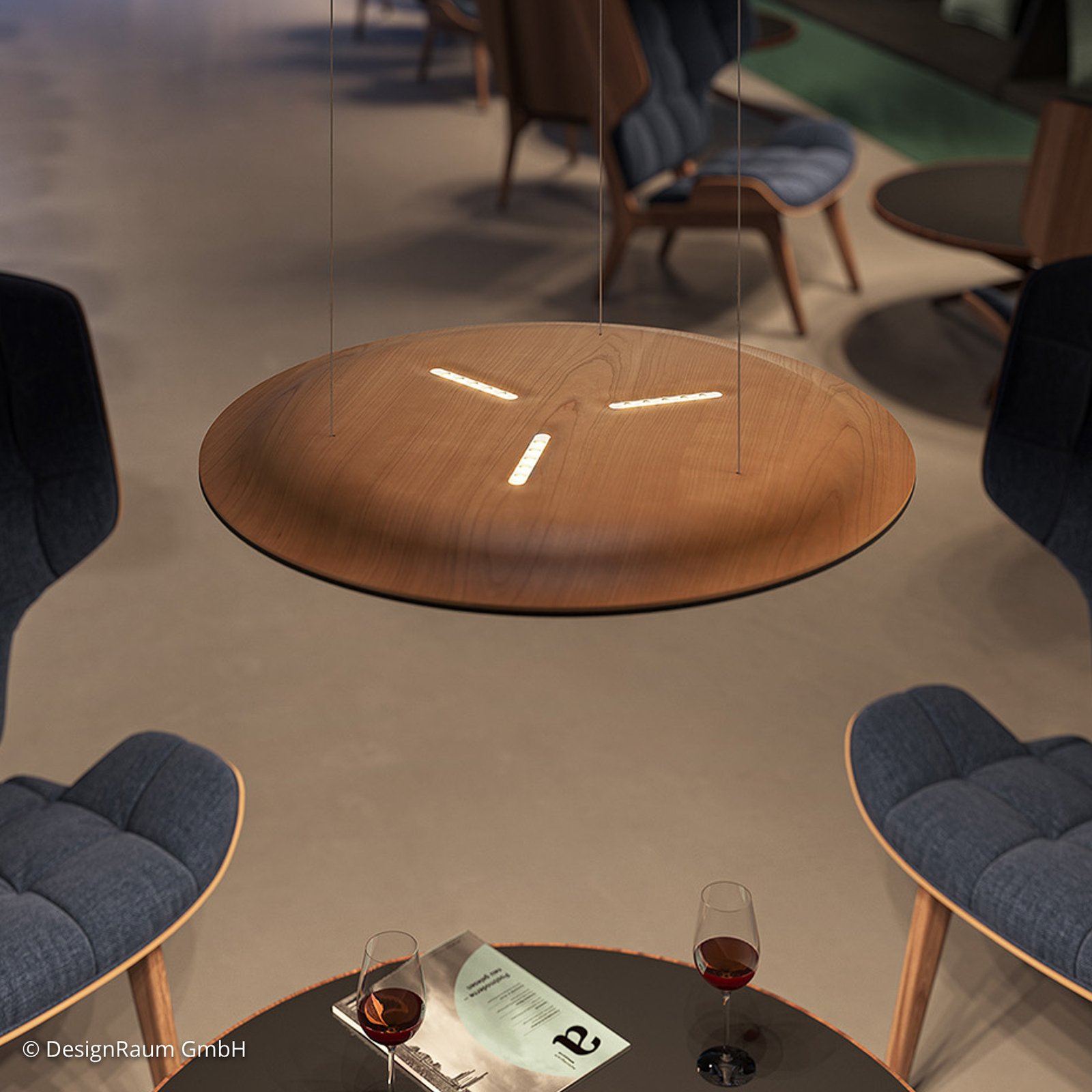 Nimbus Lighting Pad Lounge R600 Vario Hängeleuchte