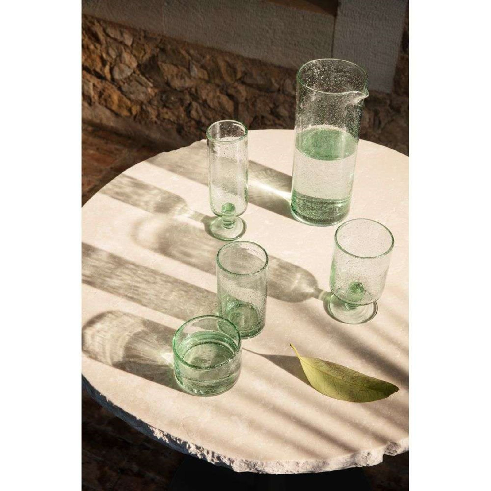 Oli Golden Flute Recycled Clear - ferm LIVING