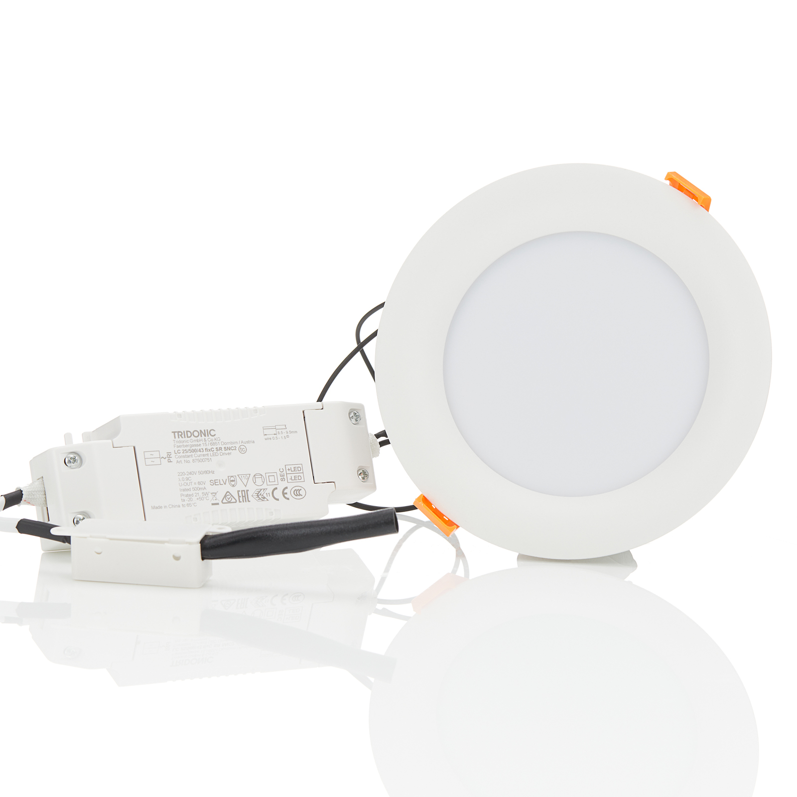 Arcchio Xavian LED recessed light 4,000 K 14.2 cm, for Living / Dining Room, cast aluminium, plastic, 17.8 W, energy efficiency: A+