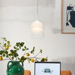 IT'S ABOUT ROMI Verona pendant light, milk white, Ø 15 cm