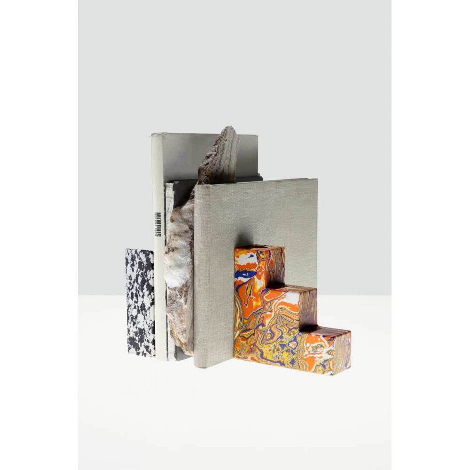 Swirl Bookends 2 pcs. Multicouleur - Tom Dixon