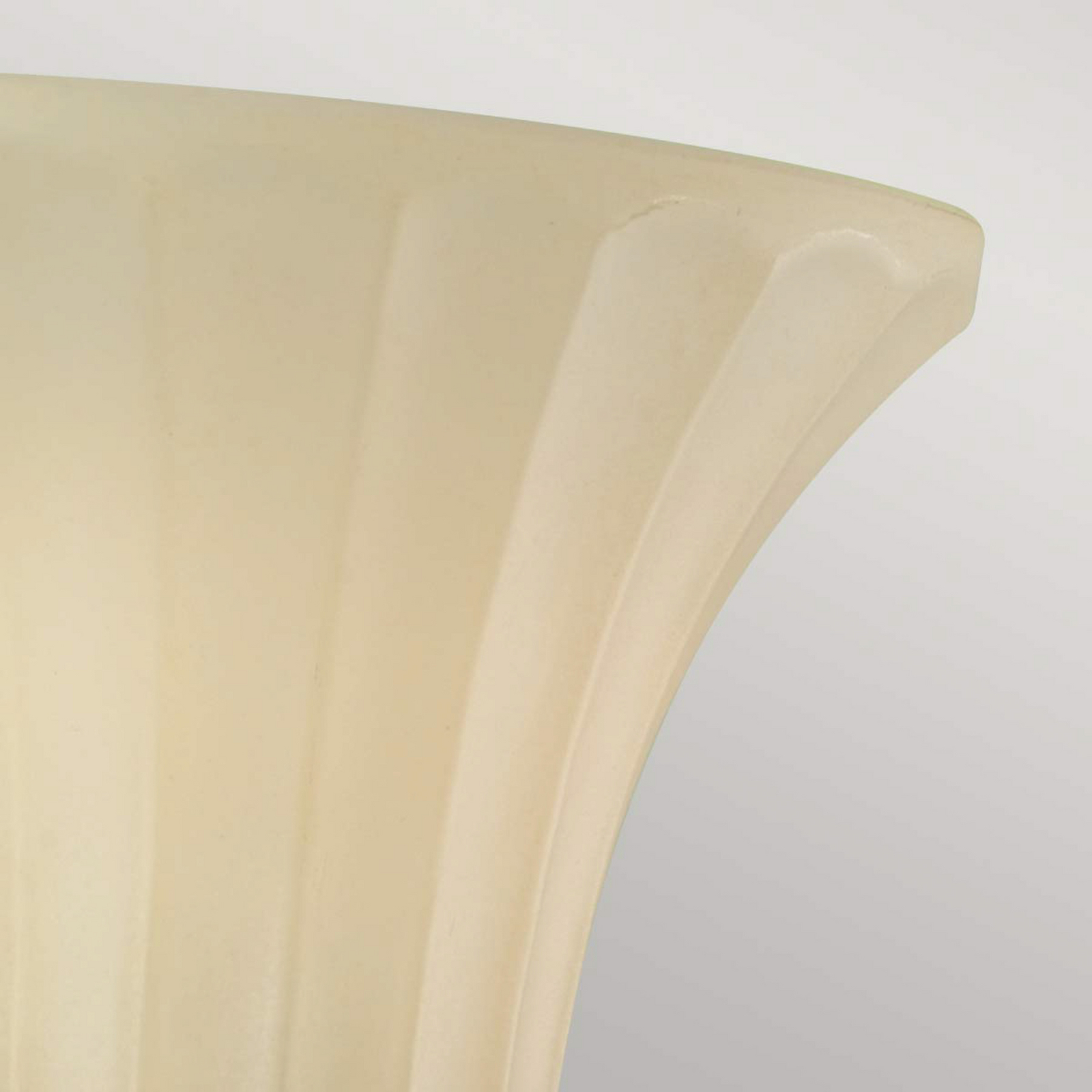 Drawing Room Wandleuchte, 1-flammig, braun/creme - Elstead