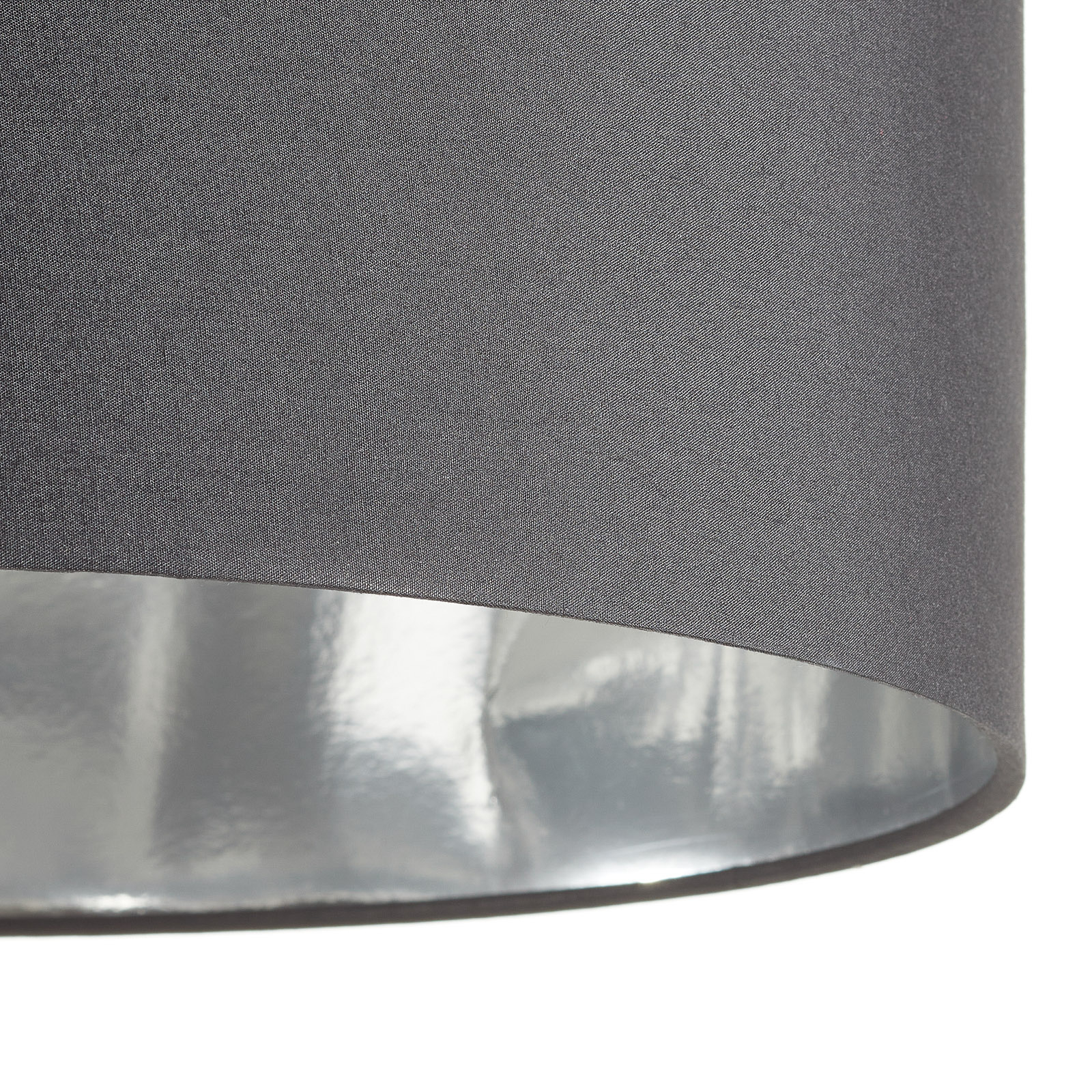 Searchlight Expansive Maria arc lamp, for Living / Dining Room, metal, fabric, E27, 60 W, energy efficiency: A++, H: 200 cm
