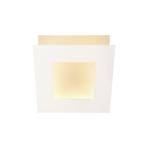 LED sieninis šviestuvas "Dalia", baltas, 22 x 22 cm, aliuminis