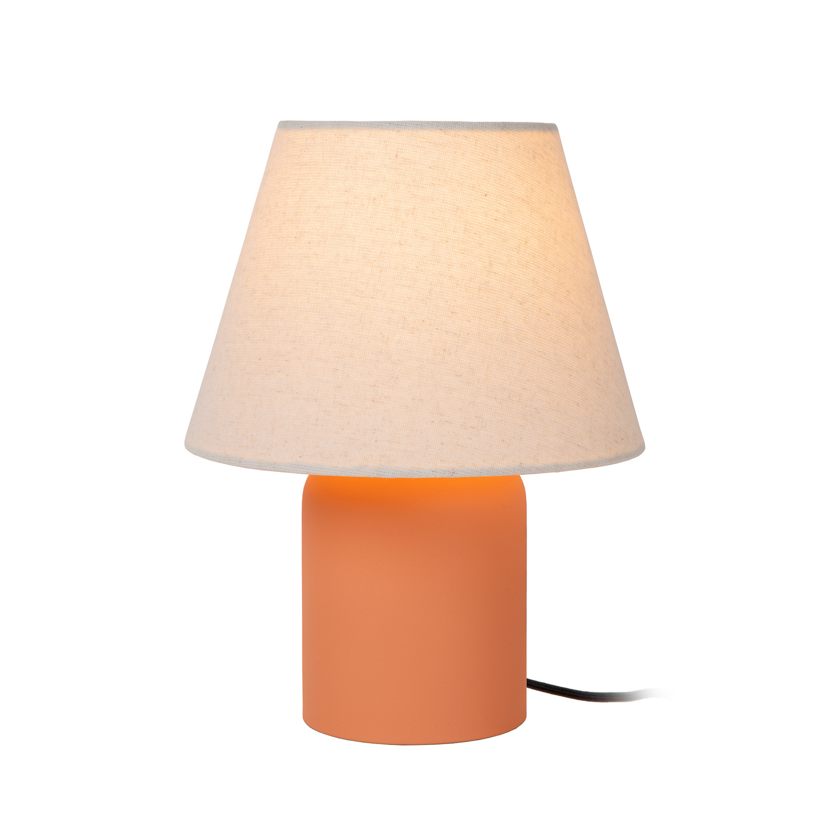 Tafellamp Macia, terracotta/natuurlijke kleur 27 cm Keramiek/stof