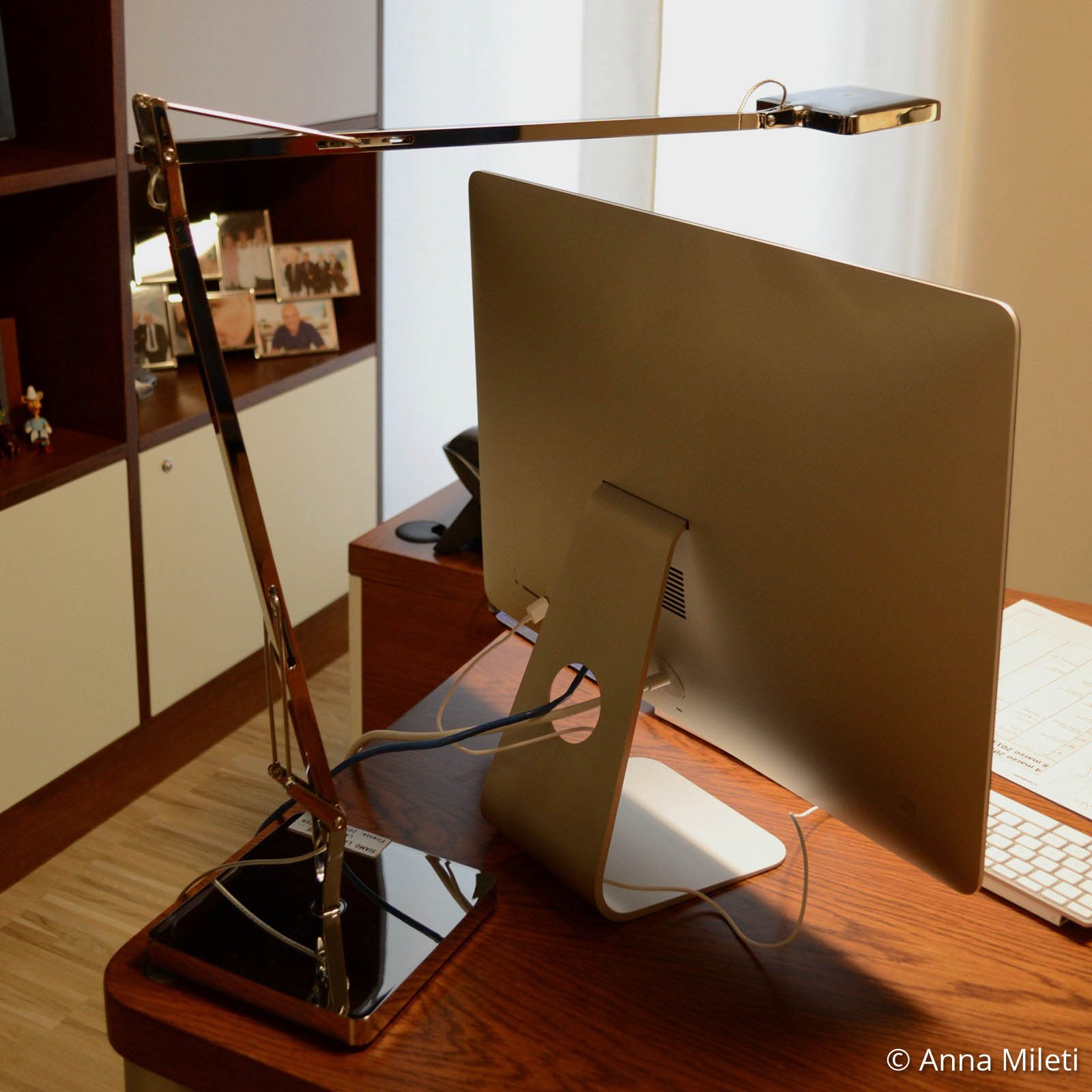 Kelvin LED GM Stolní Lampa Anthracite - Flos