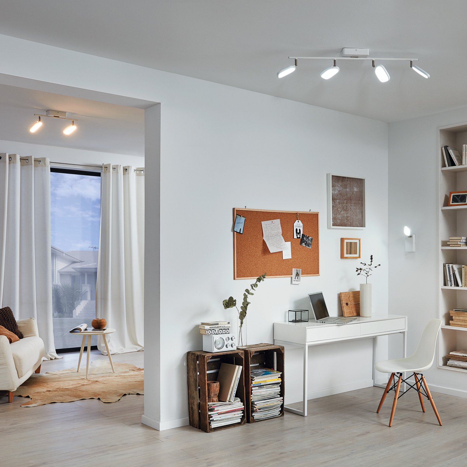 EGLO connect Palombare-C LED plafondspot 2lamps