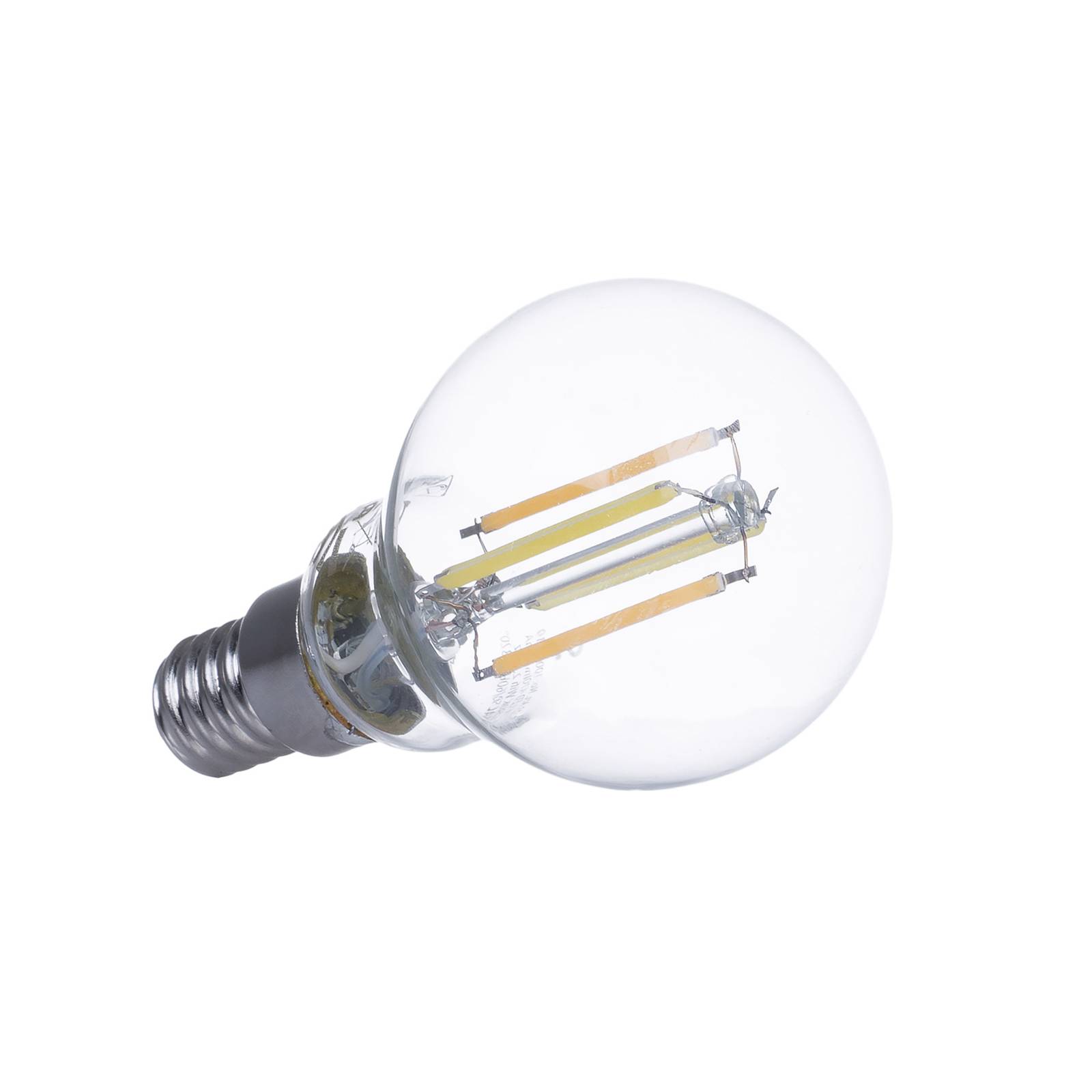 LUUMR Smart LED-dråpelampe sett med 2 E14 4,2W CCT klar Tuya