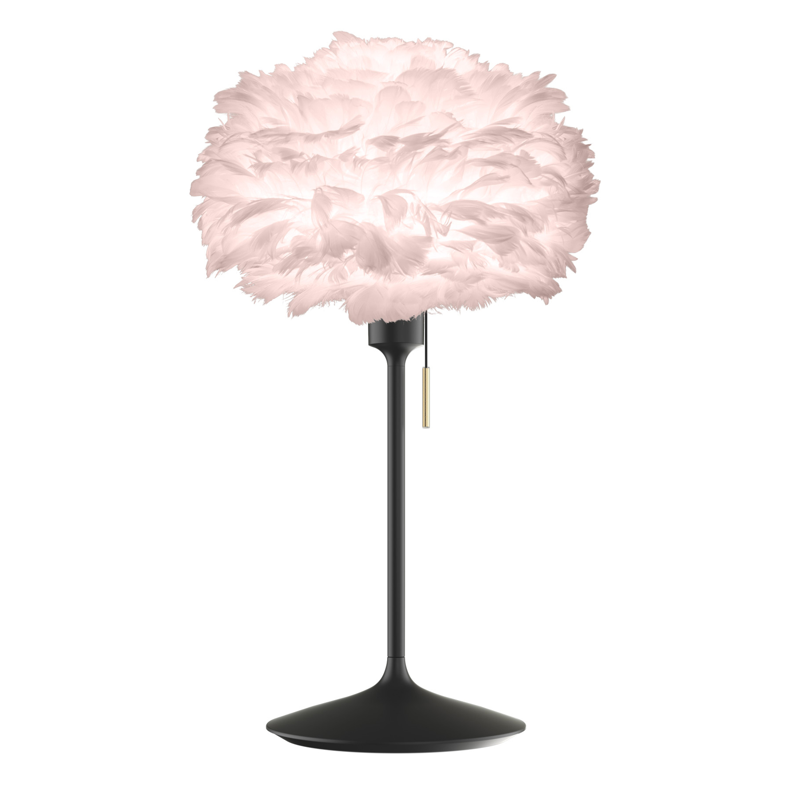 UMAGE Eos mini bordlampe rosa/svart