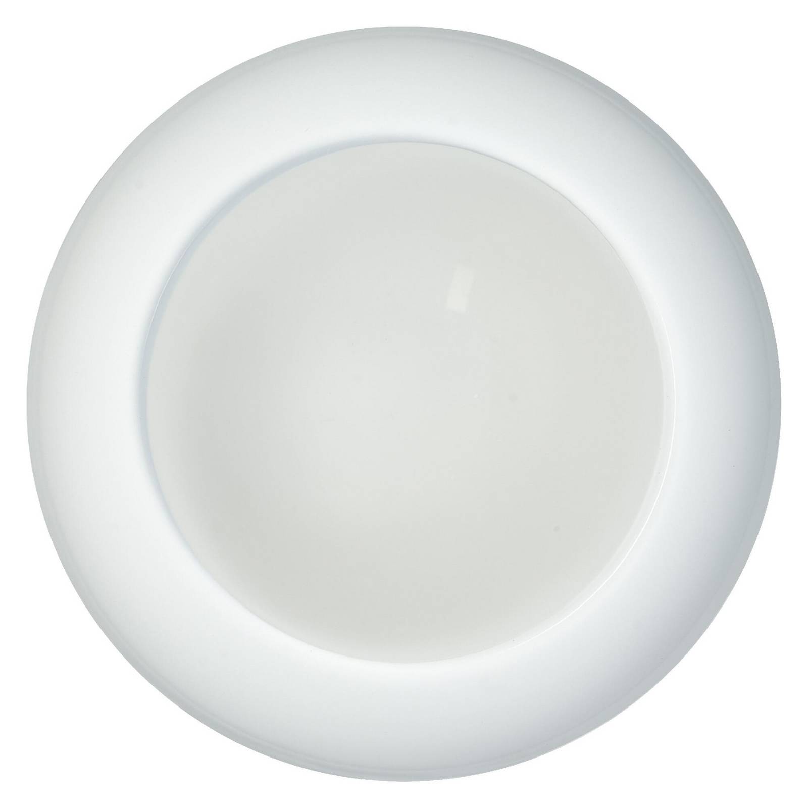 Lampa sufitowa OSRAM ORBIS Milan, biała, Ø 31 cm, metal/szkło