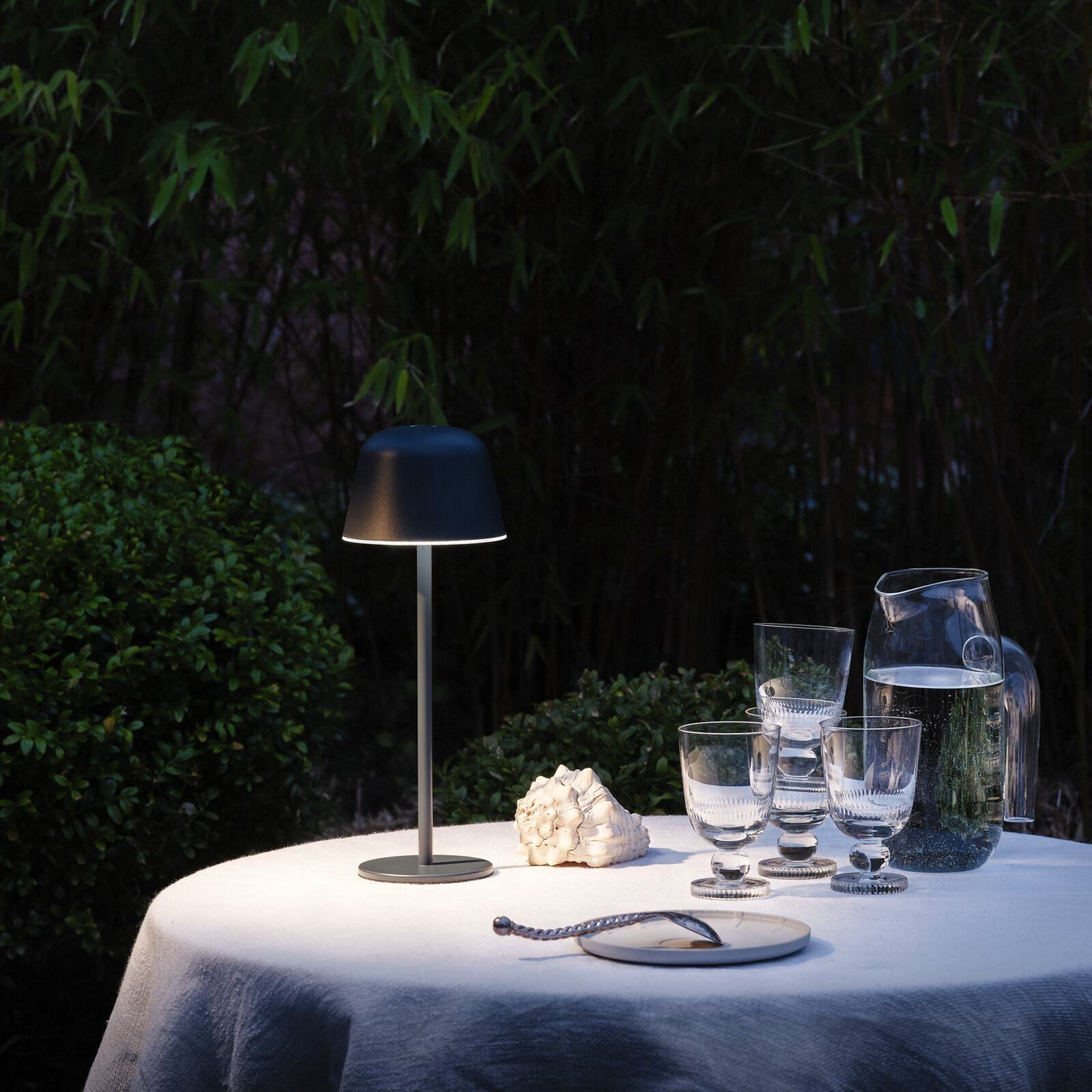 OSRAM LED rechargeable table lamp ENDURA STYLE graphite 30 cm IP44 CCT