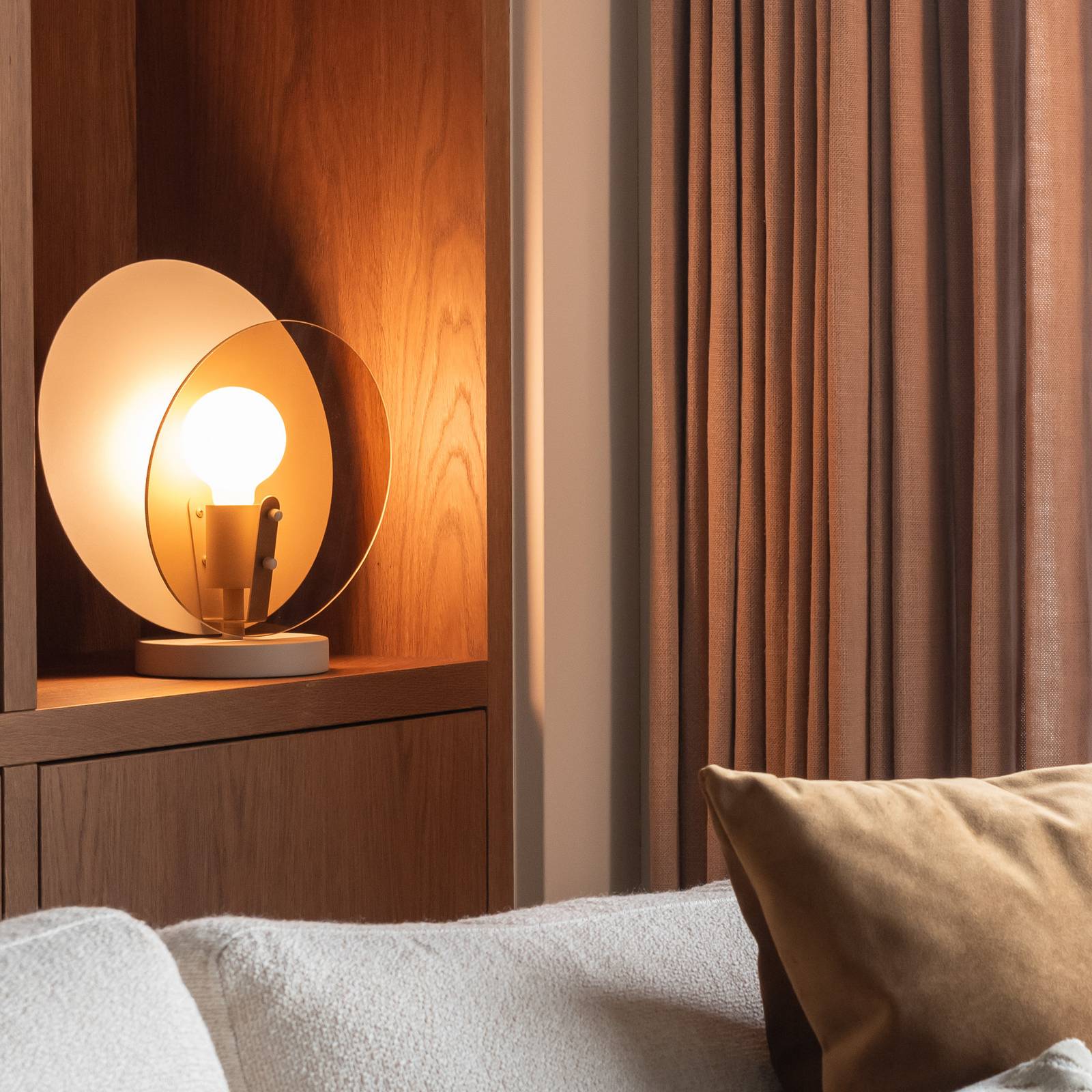 IT'S ABOUT ROMI Tischlampe Toledo, amber, Höhe 33 cm günstig online kaufen