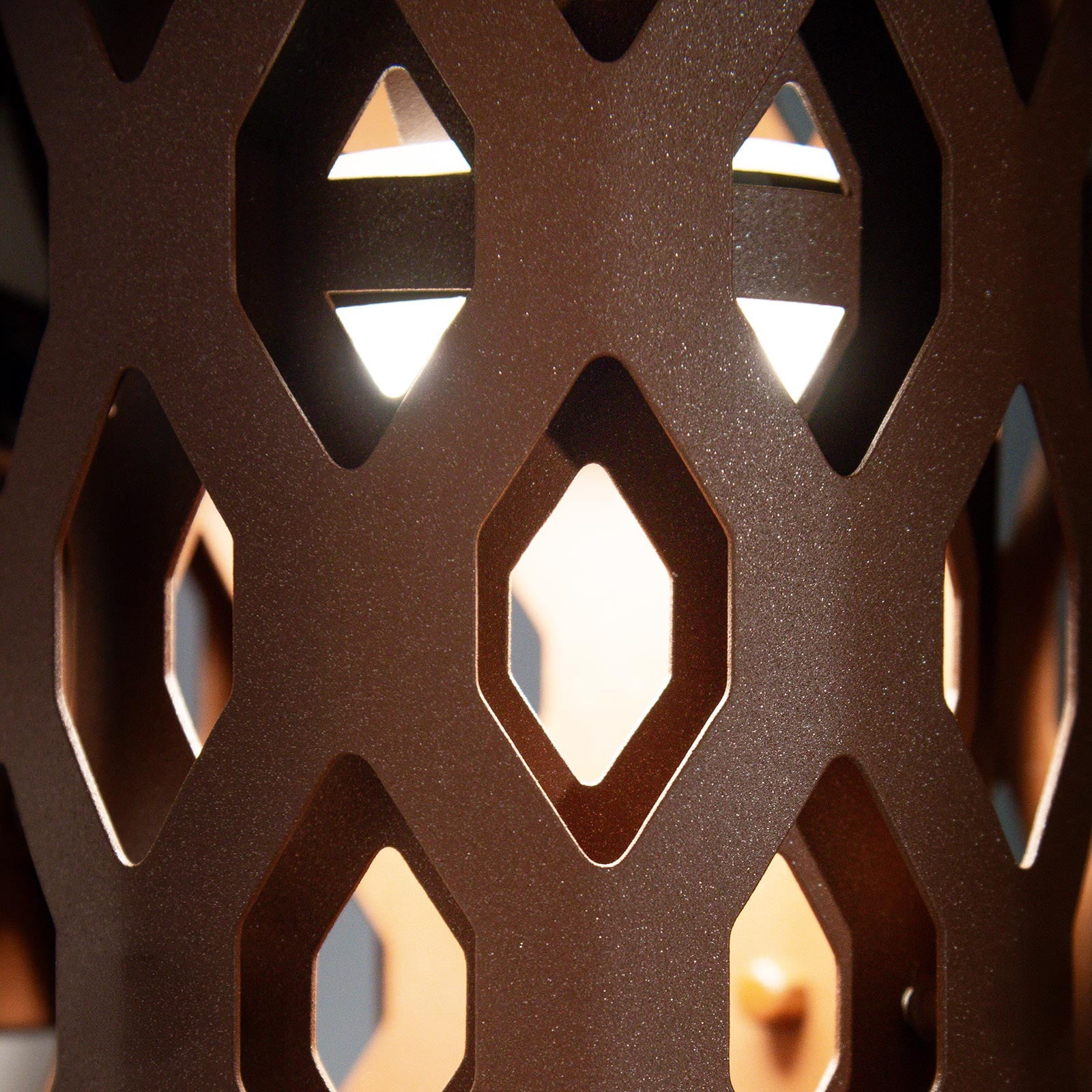 LED-Außenwandleuchte Charlotte, corten, Höhe 28 cm, IP65