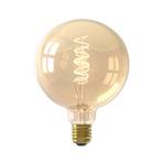 Calex E27 G125 3,8W LED-Filament Flex gold 821 dim