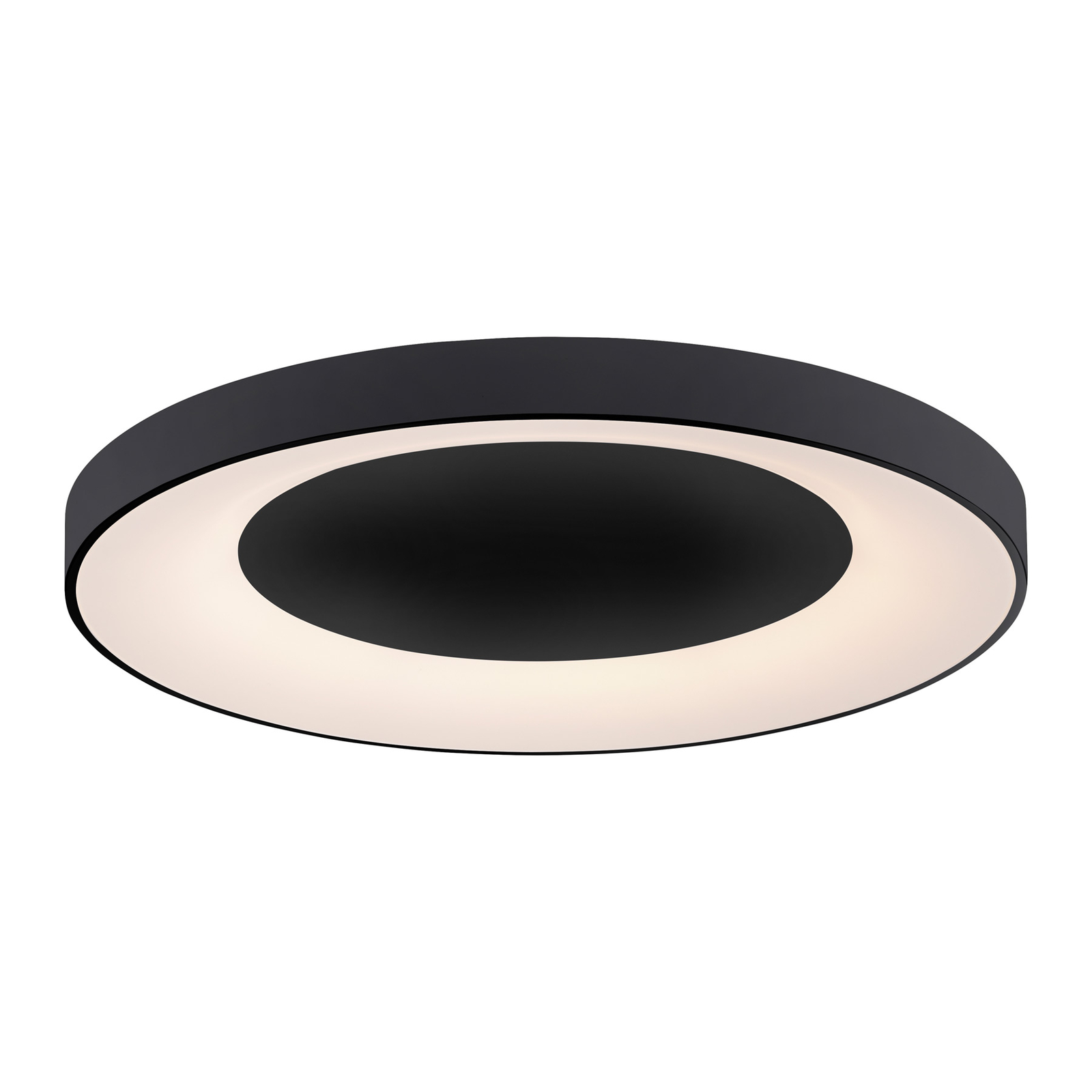 Lindby Naraika LED-Deckenlampe, 70 cm, anthrazit