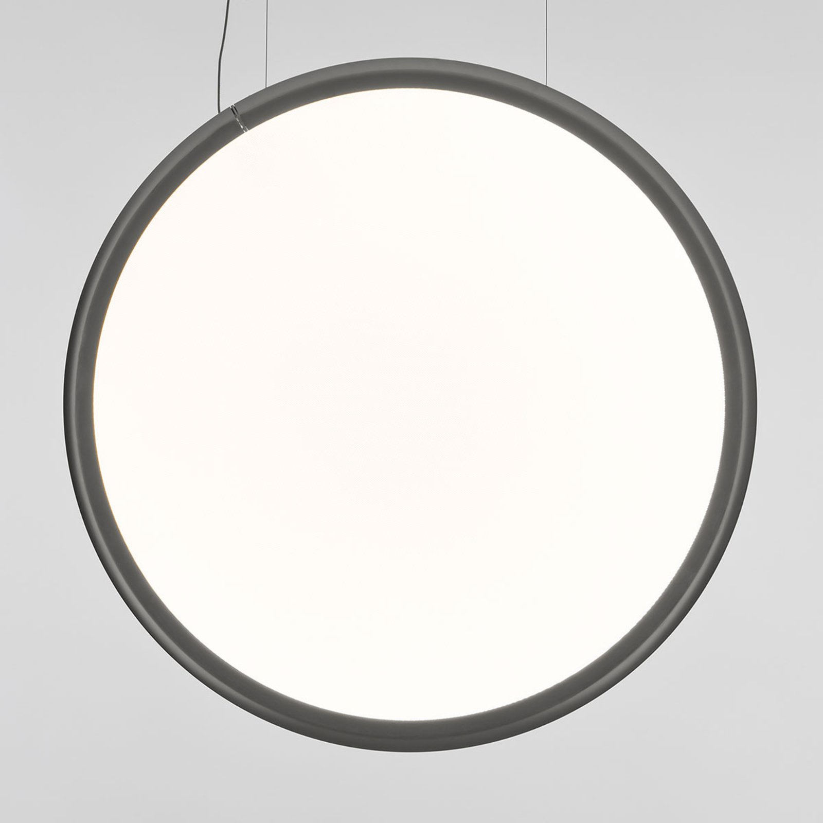 Artemide Discovery Verticale hanglamp alu 140 cm