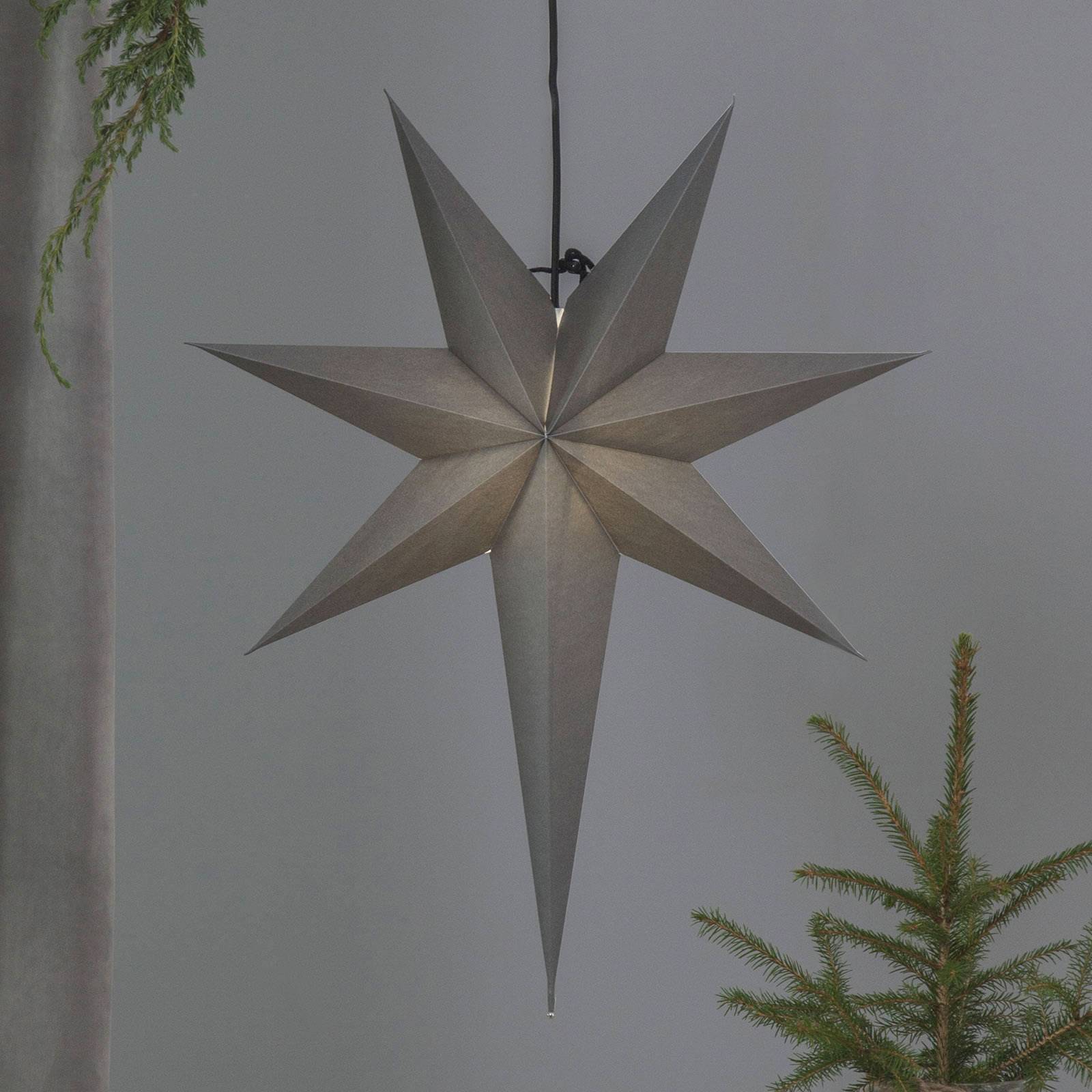 STAR TRADING Étoile en papier Ozen avec une branche longue