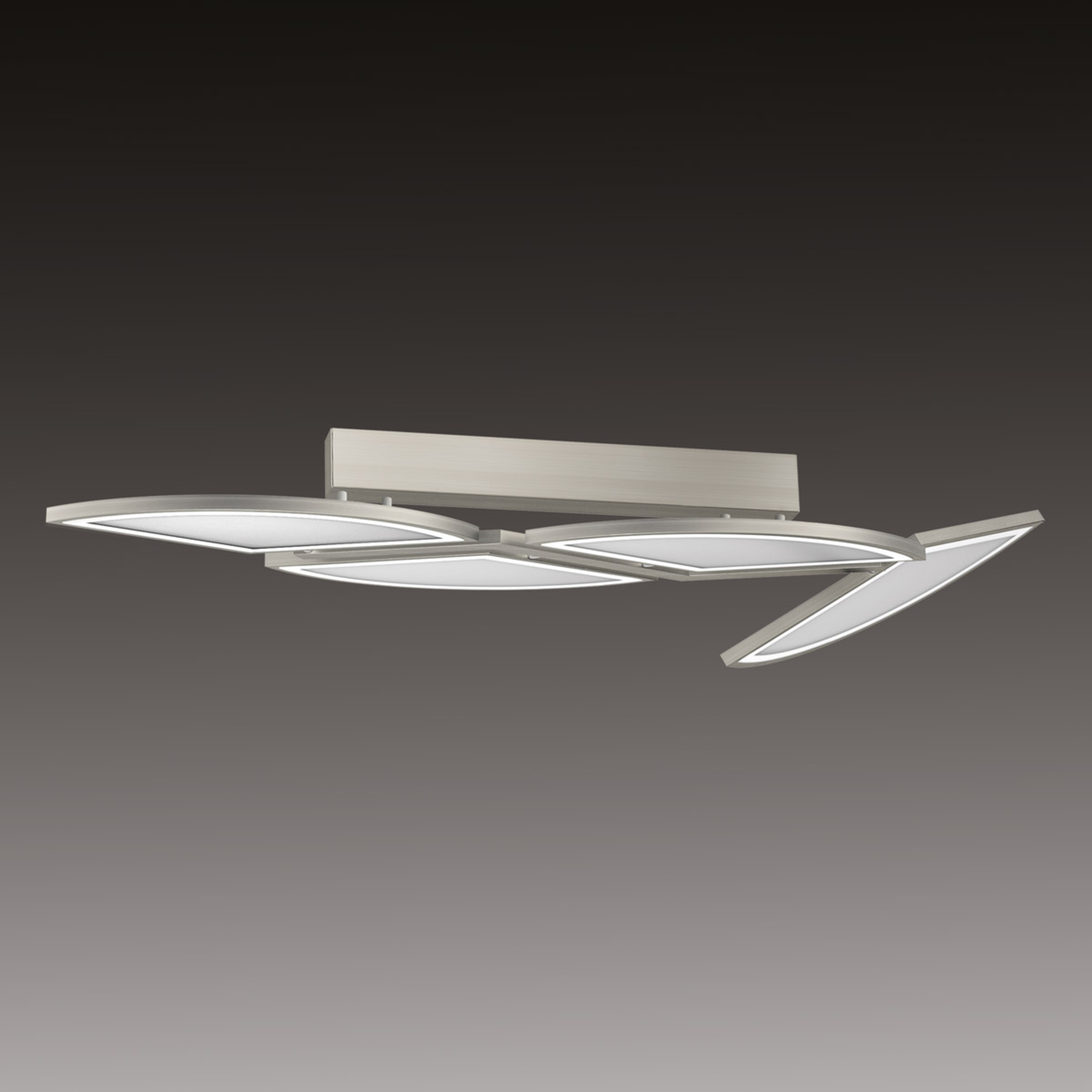 Plafonnier LED Movil avec 4 segments lumineux