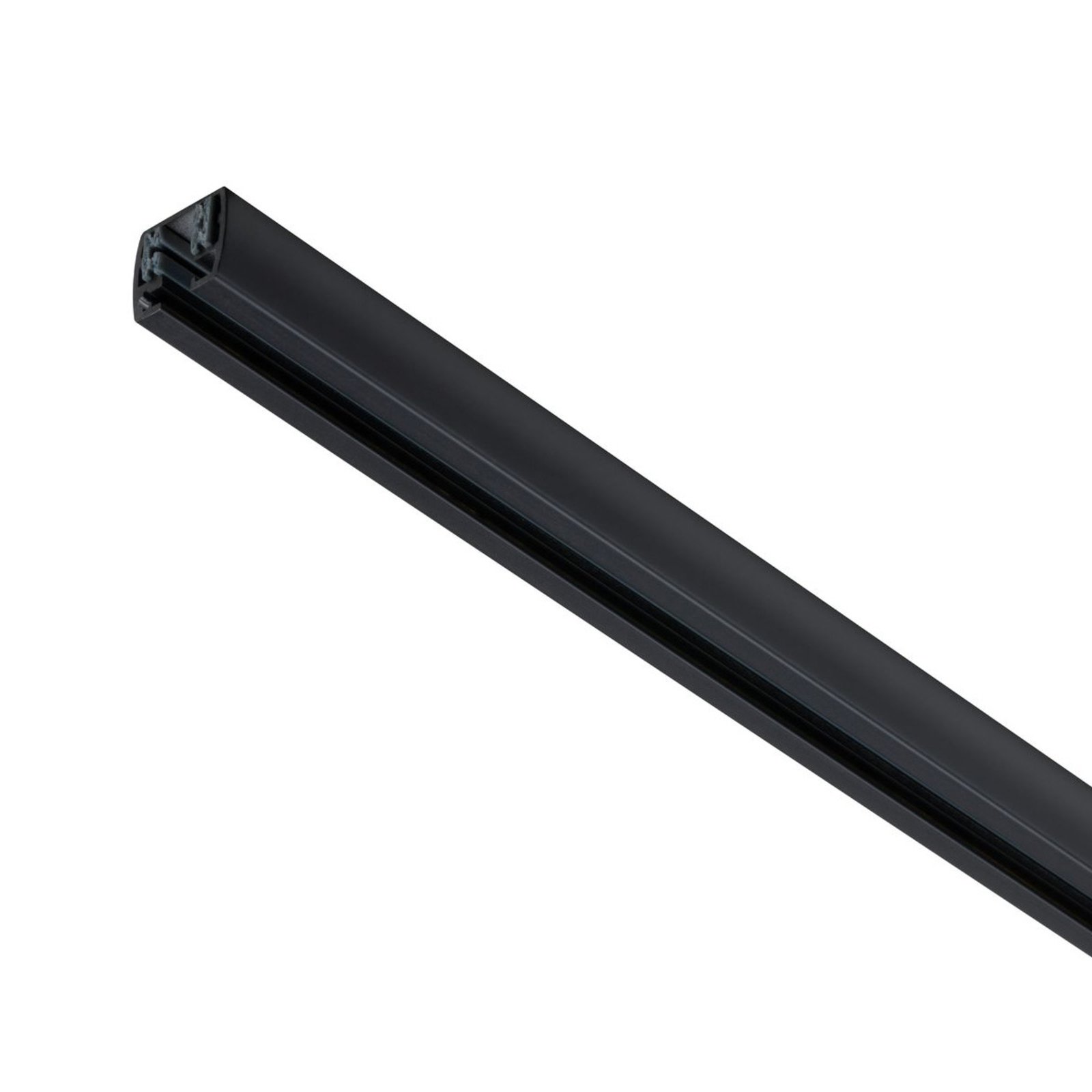 Paulmann URail systeemrail zwart mat, 100 cm