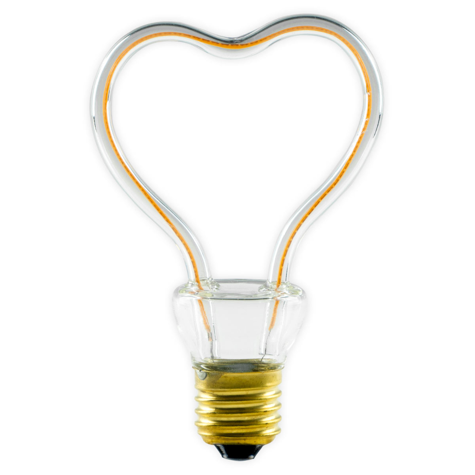 LED-Lampe Art Line Heart E27 7W 300 lm warmweiß