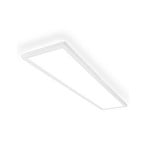 Plafondlamp Tava A, 98x20 cm, kunststof, wit