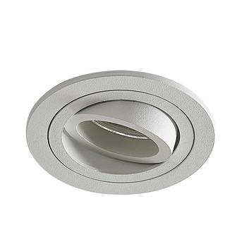 Foco empotrado Enne en forma circular, blanco