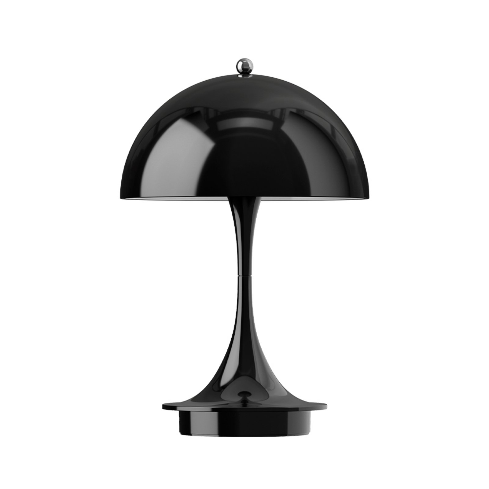 Panthella 160 Portable Lampada da Tavolo V3 Opaque Nero - Louis Poulsen