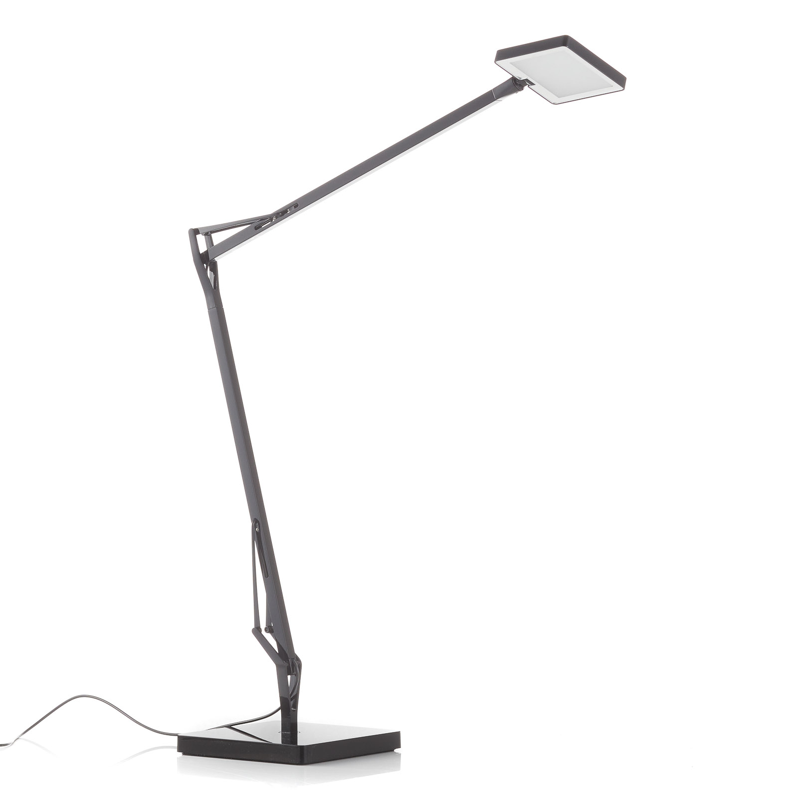 Flos LED Schreibtischlampe für Büro schwarz -Designer Tischleuchte - Aluminium