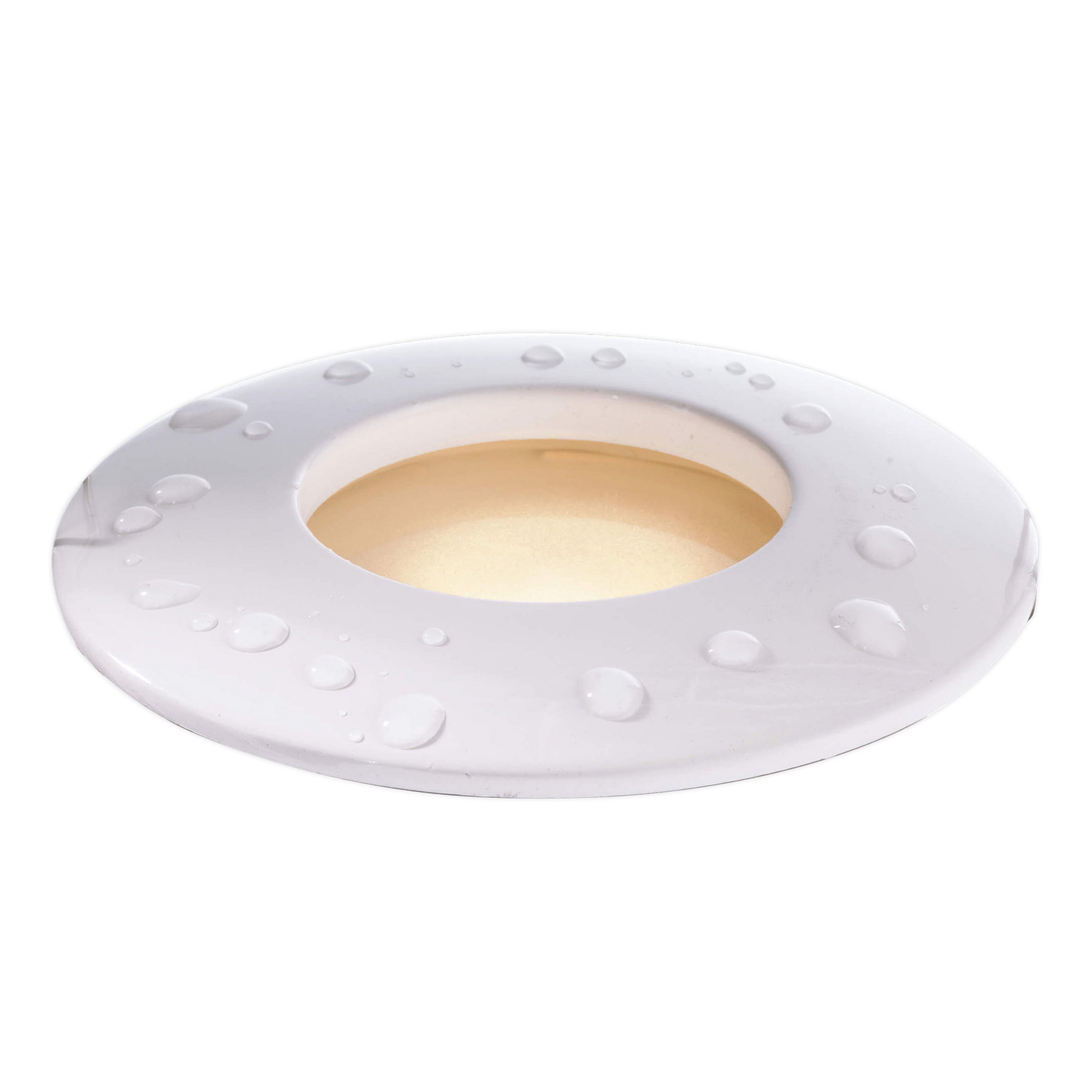 Anel de instalação fixo branco