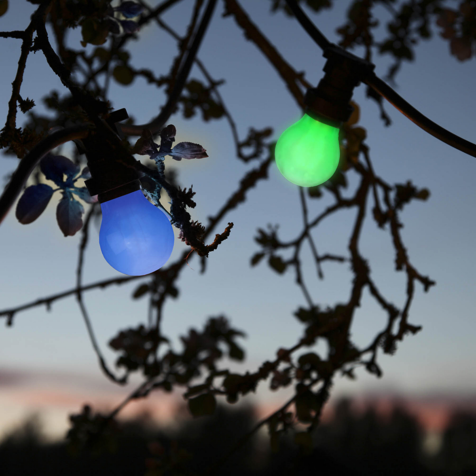 LED lamppu E27 Keijukaisvaloille Murtumaton Sininen Nettilamppu fi