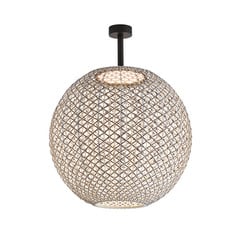 Bover Nans Sphere PF/80 LED kültéri mennyezeti lámpa barna színben