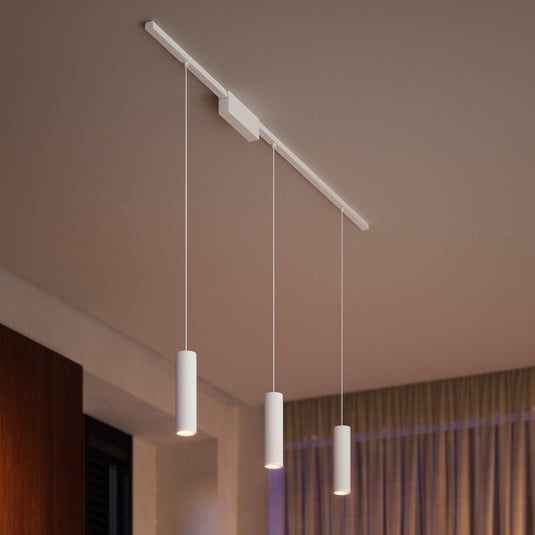 Philips Hue Perifo Schiene, 3 LED-Pendel, weiß