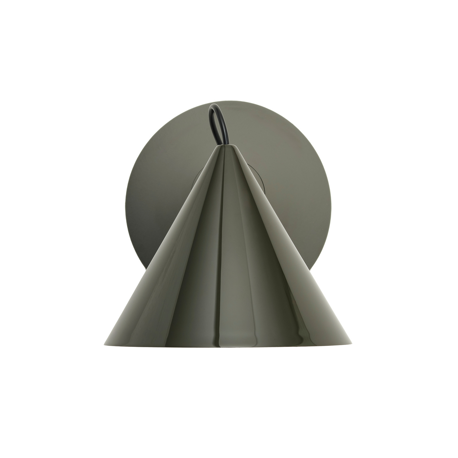 Tom Dixon LED wall light Pose, green, 21 cm, plastic Tom Dixon LED wall light Pose, green, 21 cm, plastic