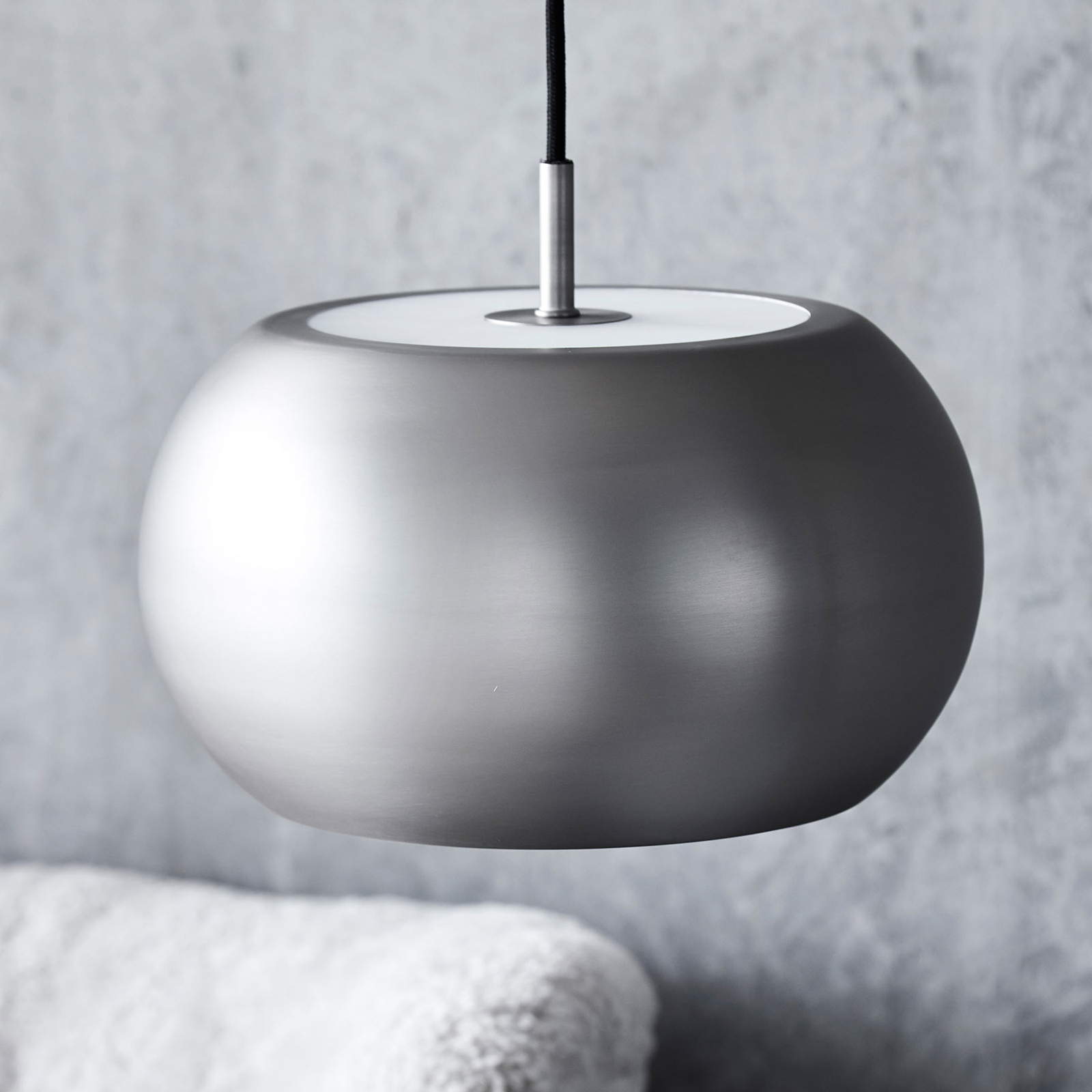 FRANDSEN BF20 Hängelampe, Ø 15 cm, gebürstet matt