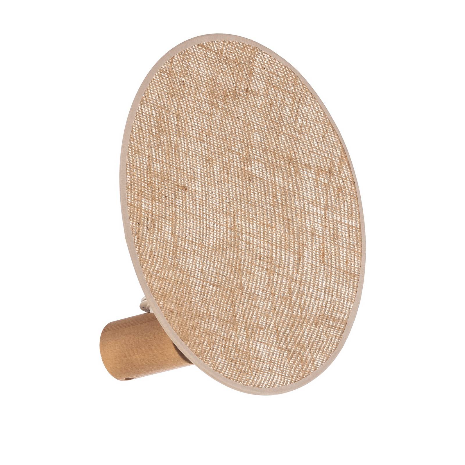 Wandleuchte Pulse Juteschirm naturbraun Ø 30 cm