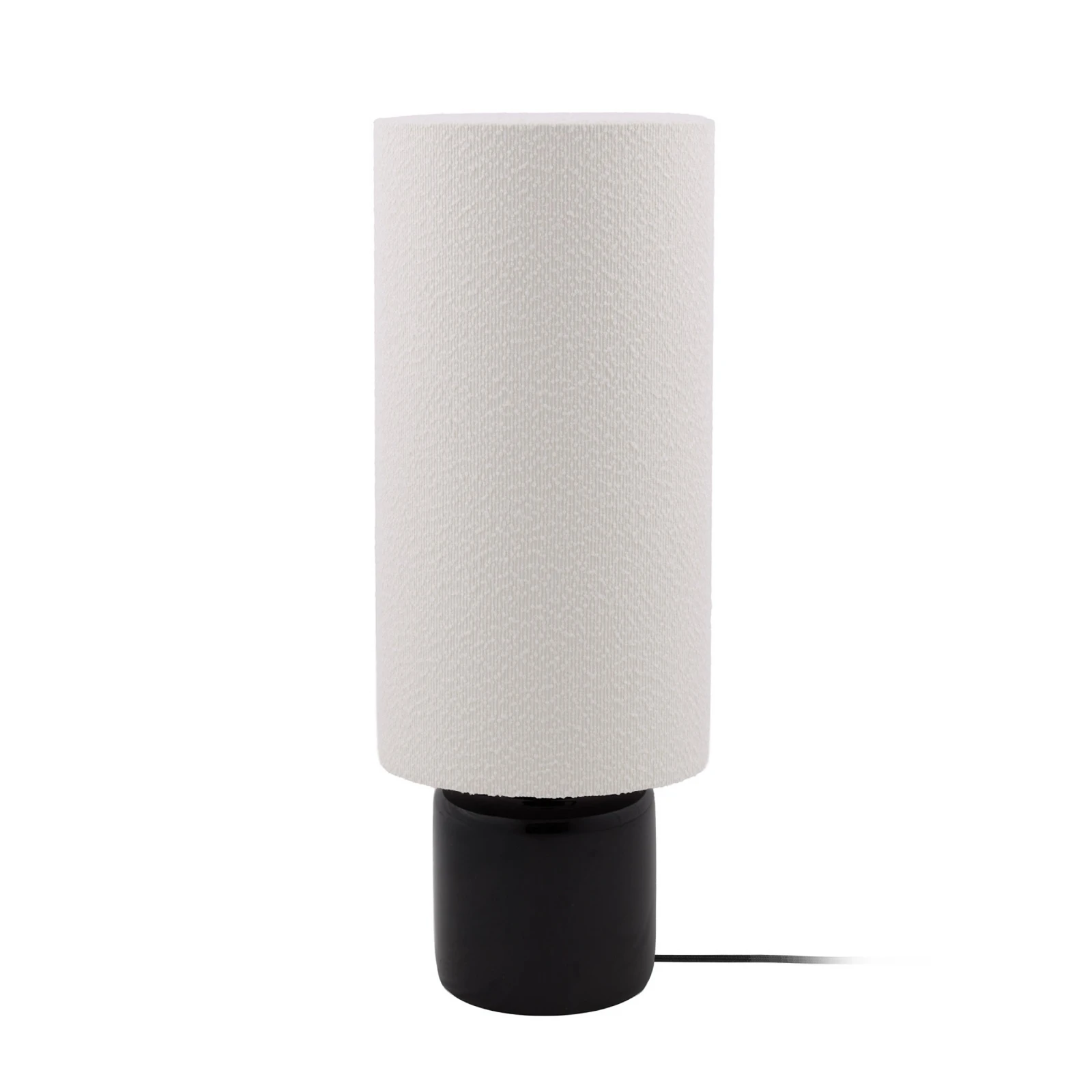 Globen Lighting stojacia lampa Florian, biele/čierne Výška 80 cm