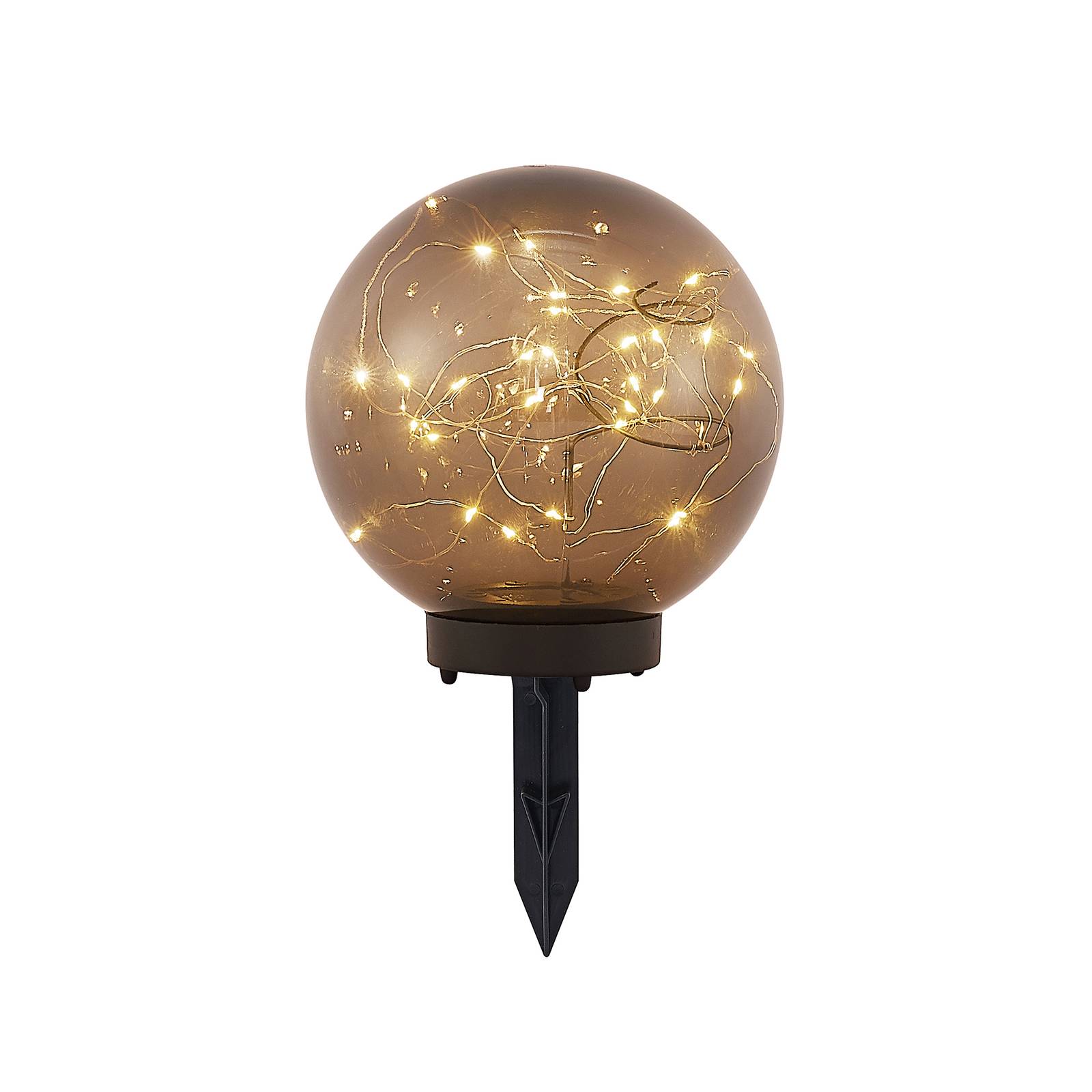 Lindby Decorative Solar Light - Globe Light - Modern - Silver