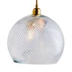 EBB & FLOW Lámpara colgante Rowan oro/cristal Ø 28 cm