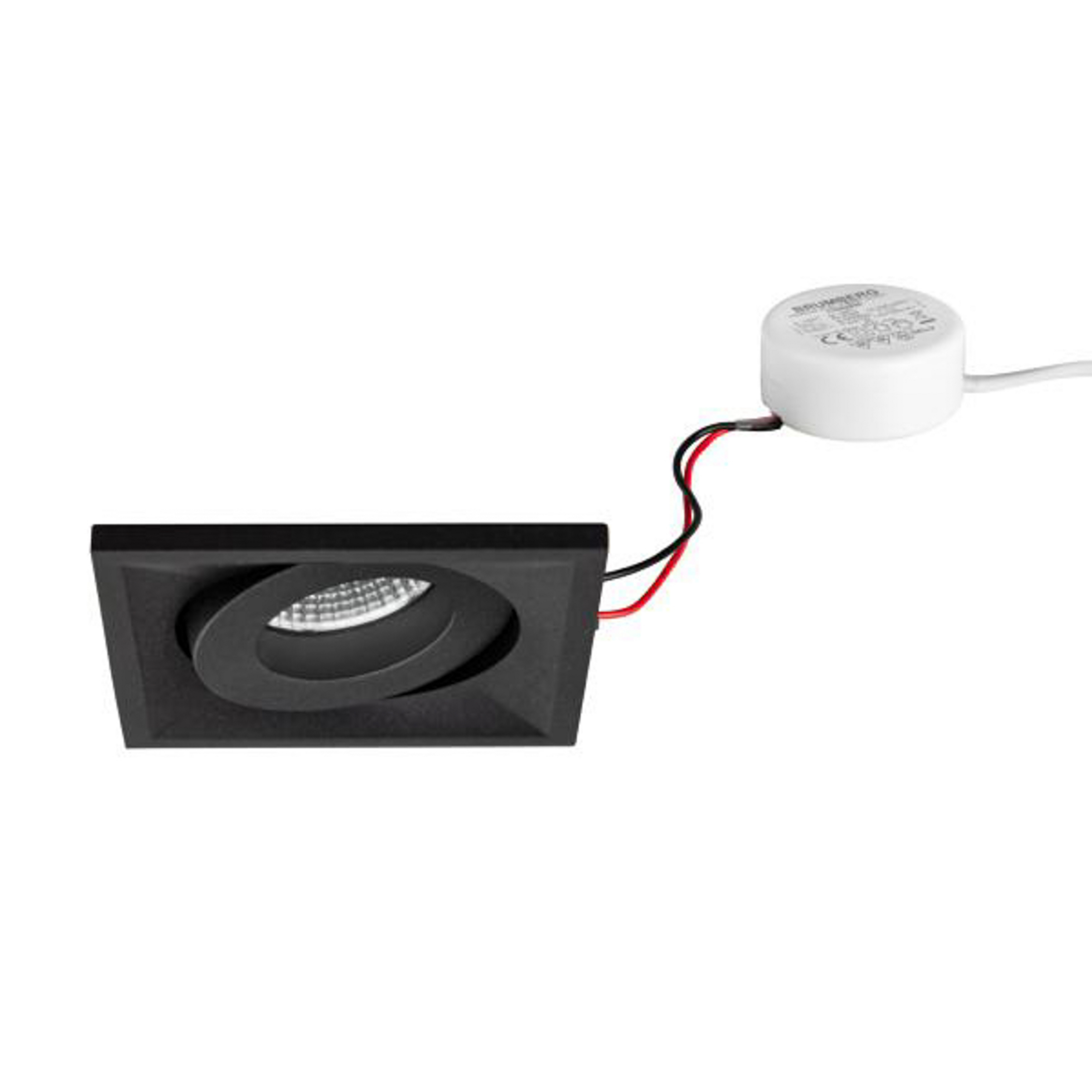 BRUMBERG BB36 încastrat RC driver rotund negru