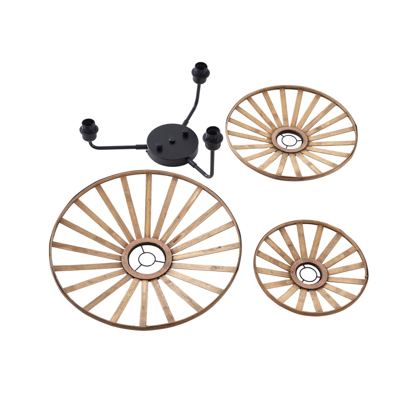 Evandor 3 Wall Lamp Nature - Lindby