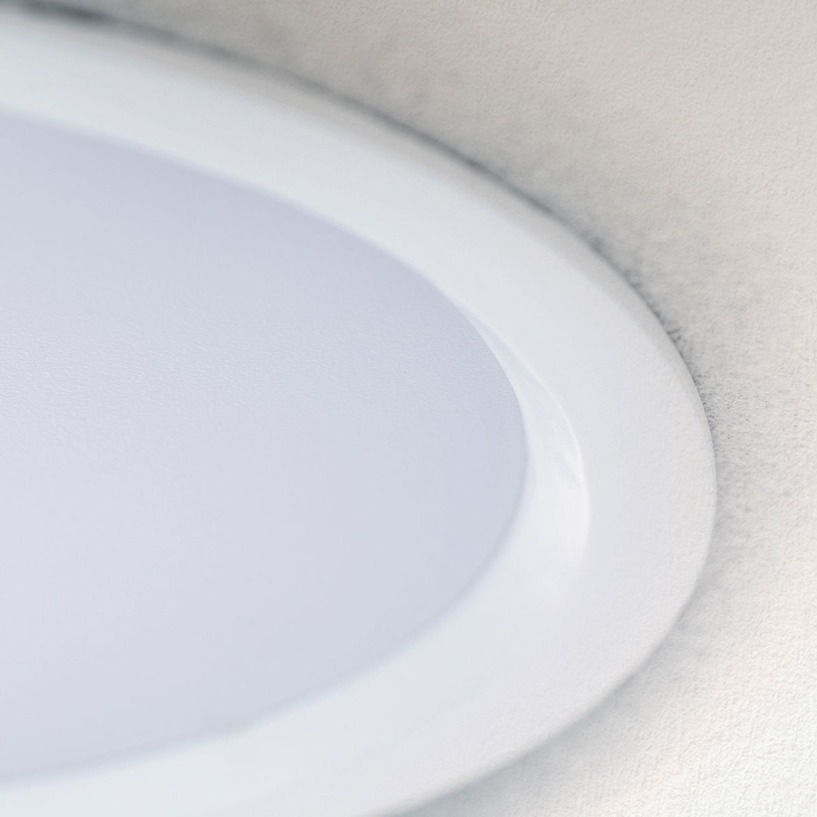 LED ugradbena svjetiljka Spock prigušljiva Ø 17 cm bijela
