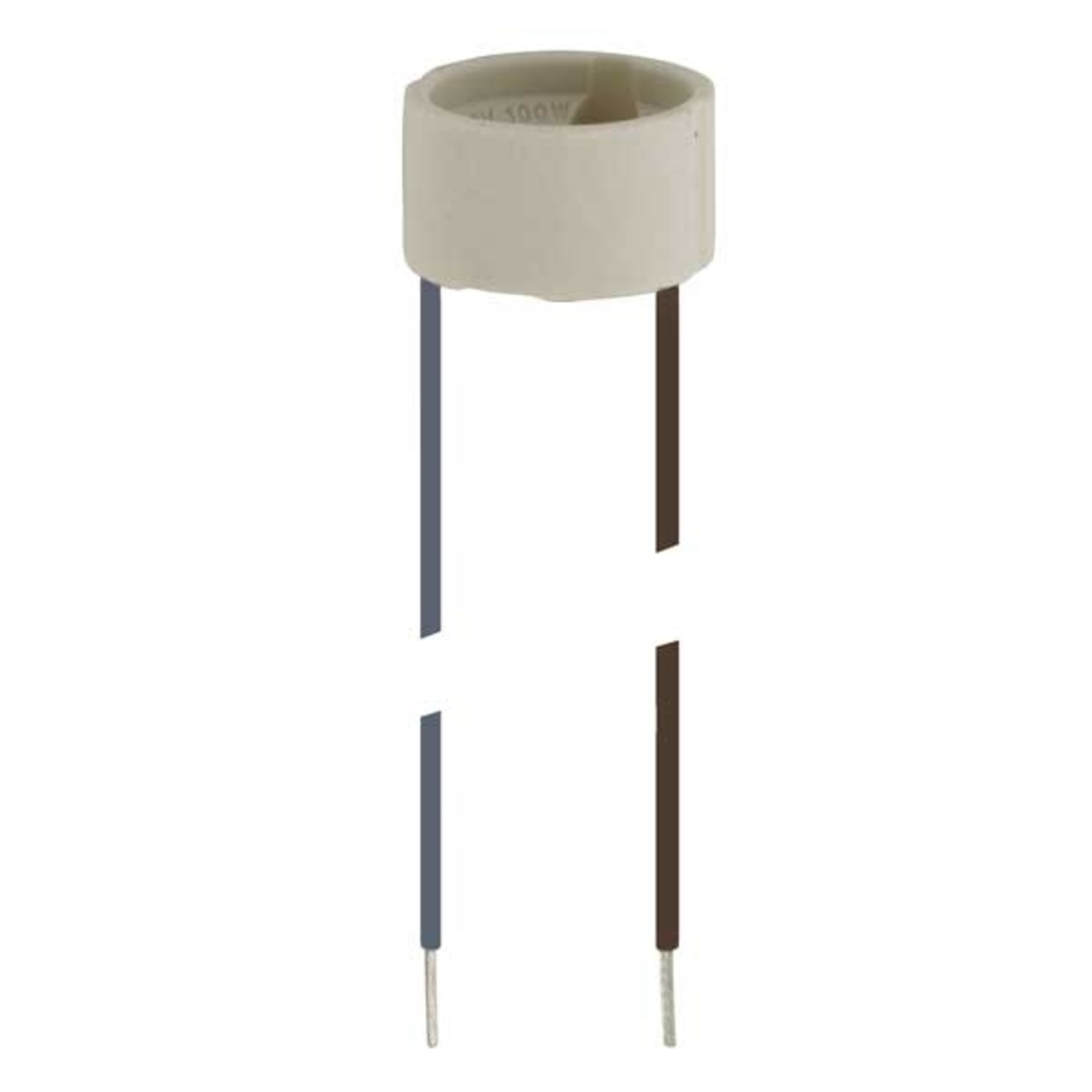 Socket for HV halogen lamp, base GU10