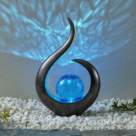 Lindby Jasem solar-sfeerlamp, buitendecoratie