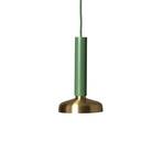 Blend 9 Lustră Pendul Green/Brass - Pholc