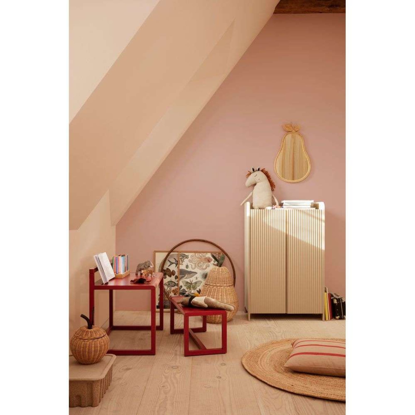 Little Architect Desk Pöytä Rose - Ferm Living