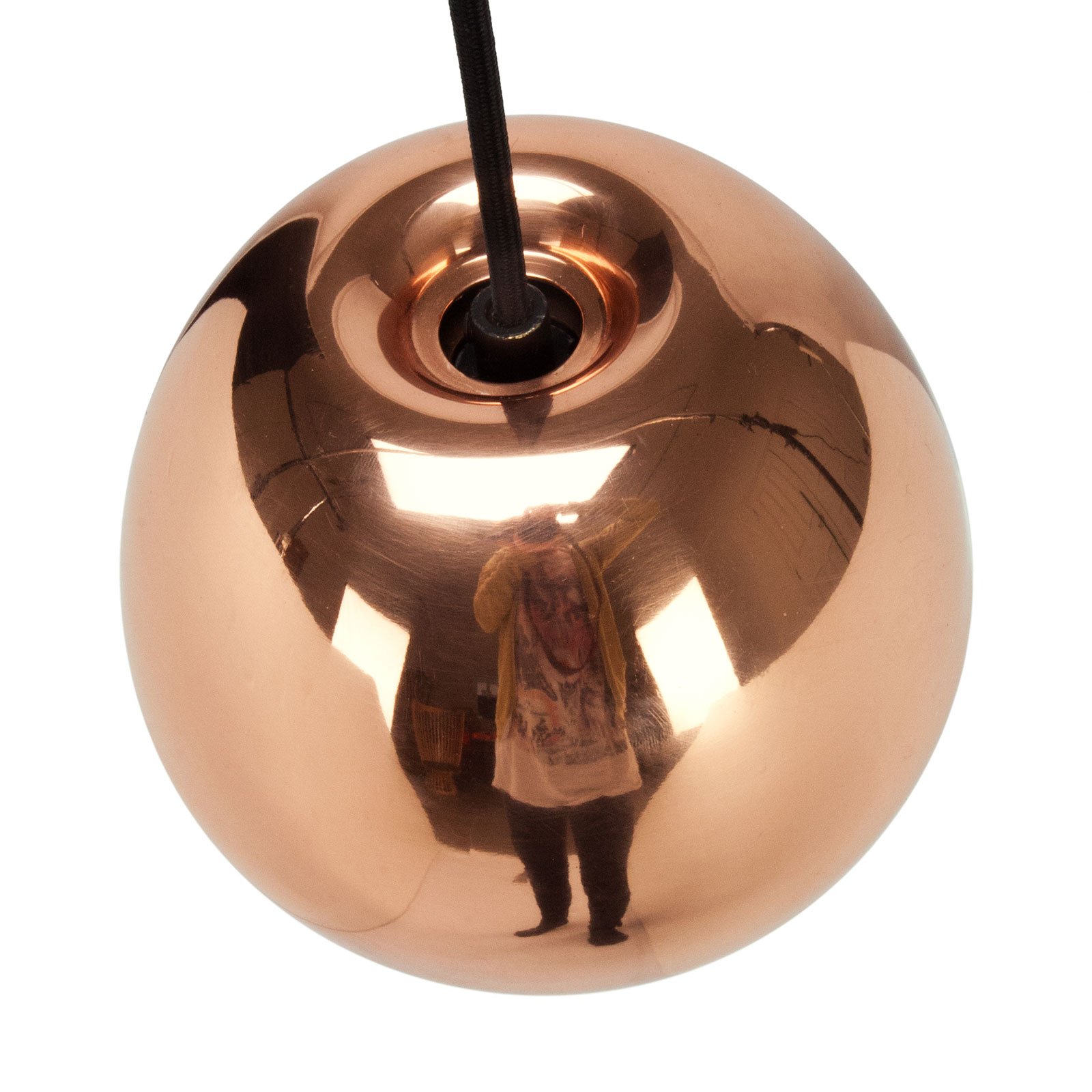 Tom Dixon Void Mini lampa wisząca LED Ø15cm miedź